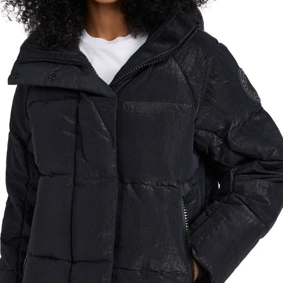 99% NEW CANADA GOOSE BLACK JUNCTION JACKET, SIZE S - Picture 6 of 9